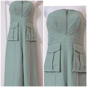 Beautiful sage green jumpsuit size xs/small